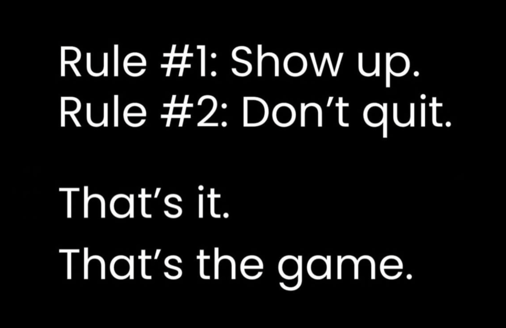Keep going