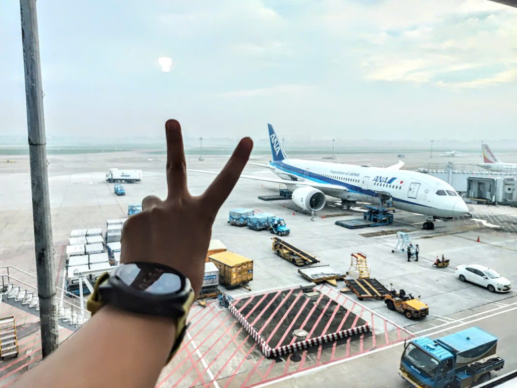 Flight to Singapore