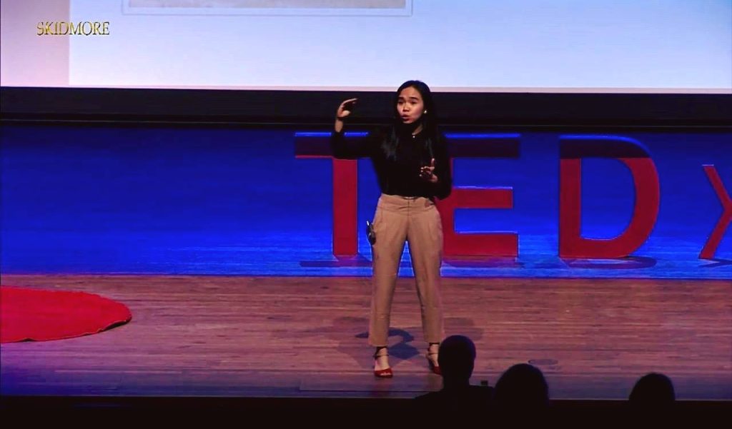 My first ever TEDx talk at Skidmore College