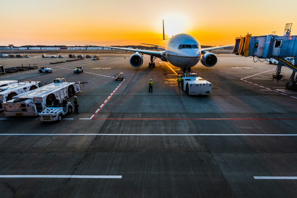 Alone at the airport